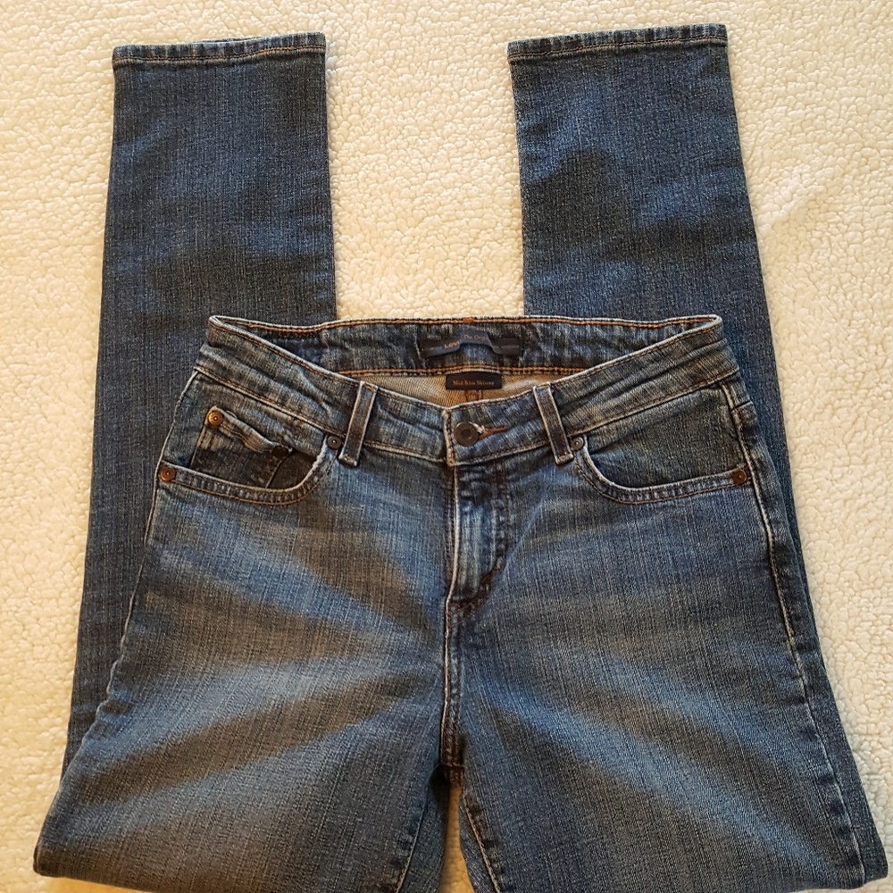Levi's Original Jean Mid Rise Skinny Jeans Sz 8S